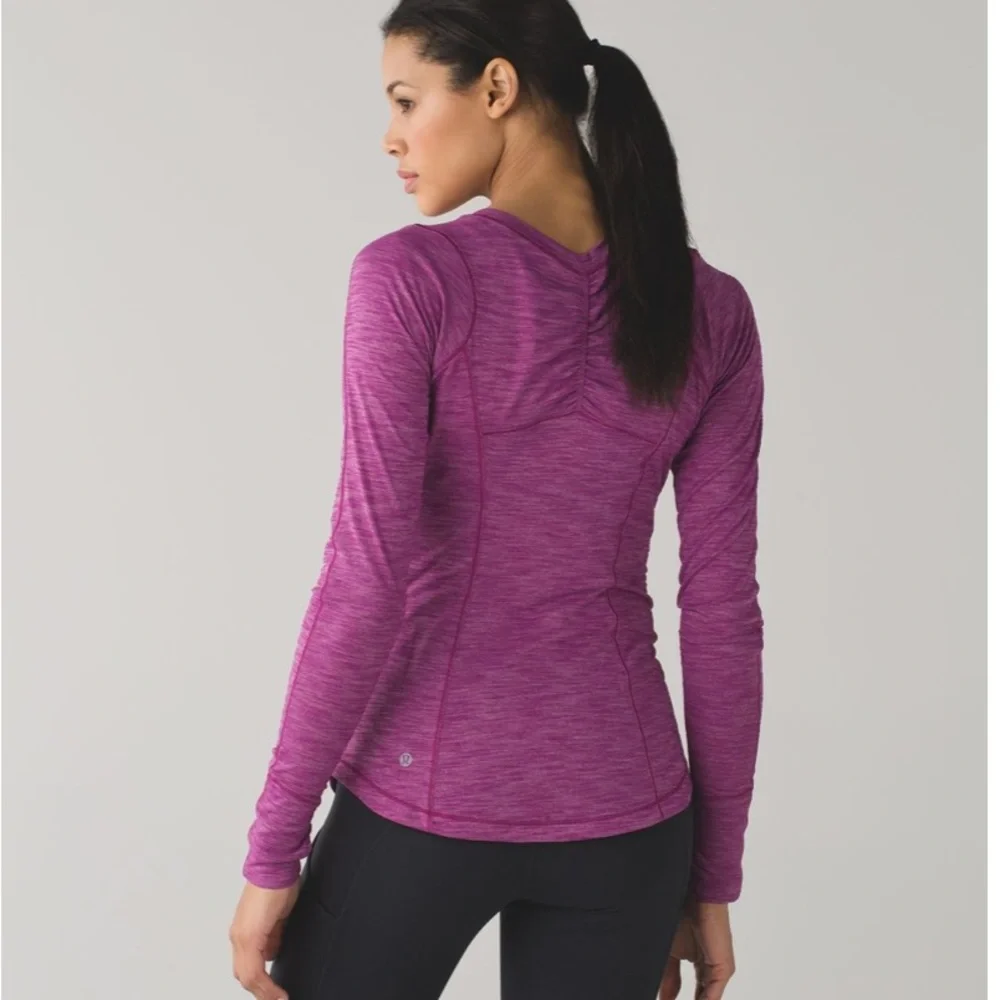 EUC Lululemon 5 Mile Long Sleeve